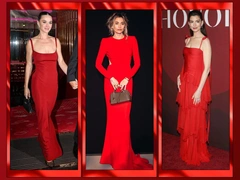 Червонные королевы: самые эффектные выходы звезд в красном