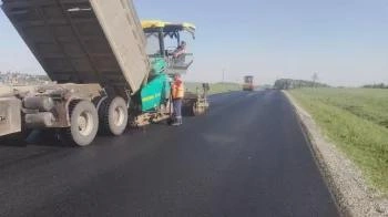 В Татышлинском районе начали ремонт дороги Бураево–Старобалтачево–Куеда | Источник: transport.bashkortostan.ru