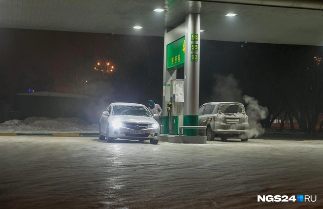 В Красноярском крае находится одна, самая восточная заправка «Татнефть» | Источник: Артем Ленц / NGS24.RU