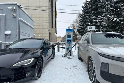 Krasnoyarsk launches local EV chargers with free month