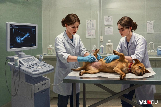 Животное нужно тщательно обследовать, чтобы найти истинную причину его недомогания | Источник: Полина Авдошина