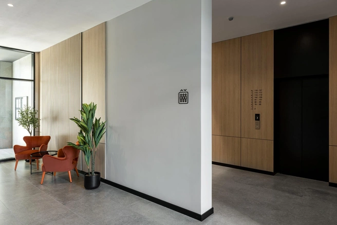 Современные и стильные подъезды | Источник: Брусника