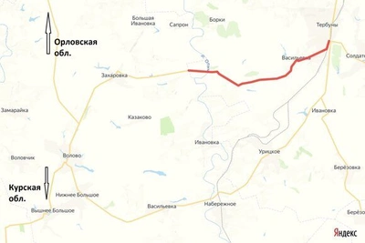 В Тербунском округе начат ремонт ключевой региональной трассы