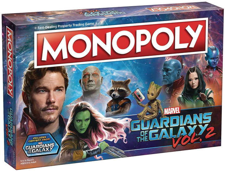Настольная игра «Монополия. Стражи галактики»