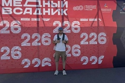 Благовещенец одолел «железную» дистанцию триатлона в Санкт-Петербурге