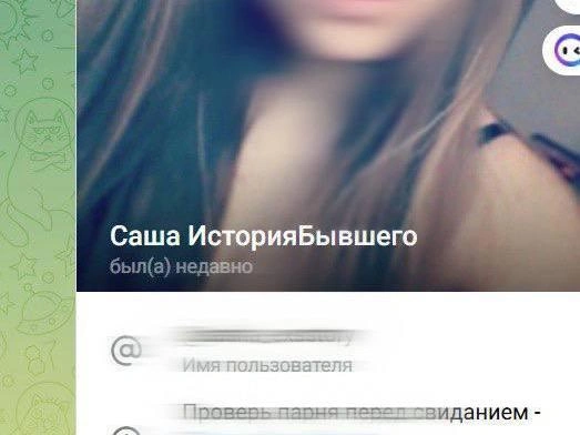 Внешний вид аккаунта бота | Источник: Telegram