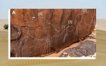 Откуда ты, шерстяной верблюд? Как рисунки из пустыни поставили в тупик археологов