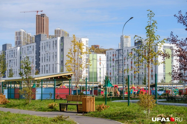 Площадка у детского сада | Источник: Булат Салихов / UFA1.RU