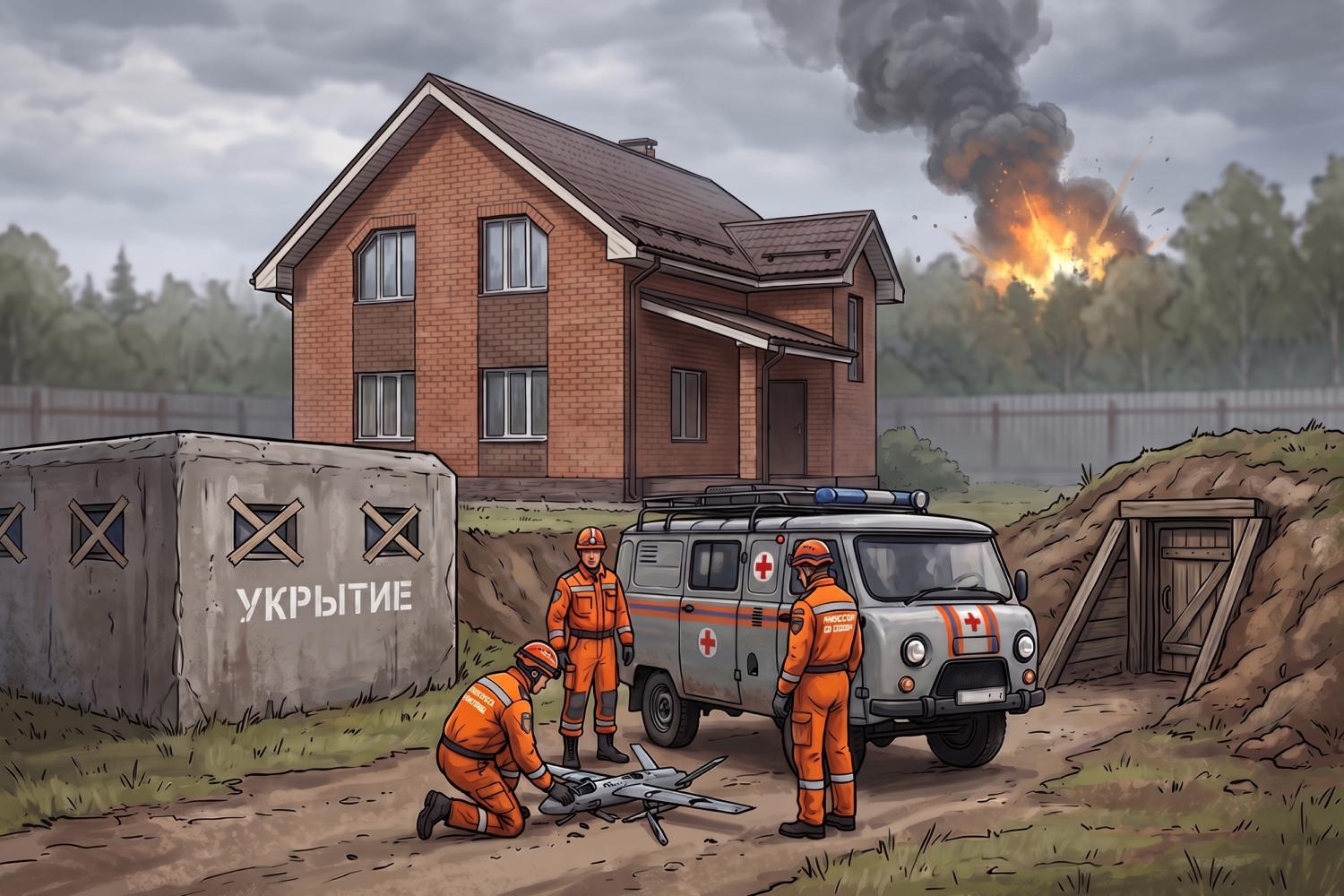 Окна заклеить крест-накрест, а во дворе поставить бункер: как защитить квартиру от атаки БПЛА