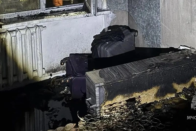 В Елизово назвали причину пожара на улице Школьной