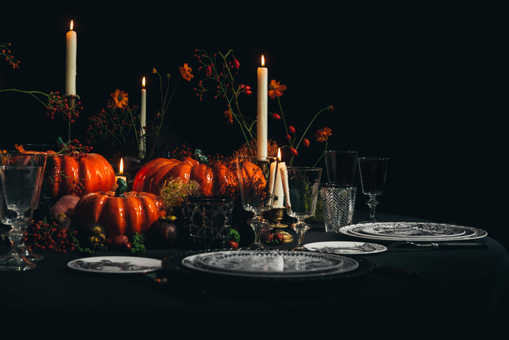 Готовимся к Хеллоуину: праздничная сервировка от Dior