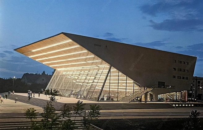 Кинотеатр «Аврора», 1967 год. Это первый год работы кинотеатра | Источник: Евгений Шулепов