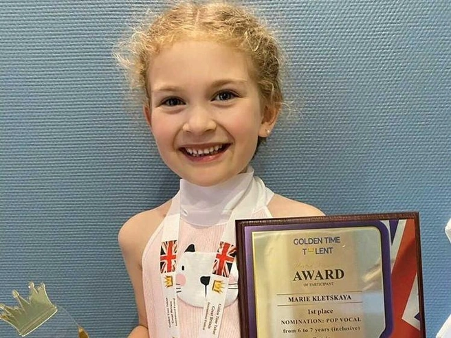 Уже в шесть лет Мари лауреат 12 конкурсов разных масштабов | Источник: предоставлено Еленой Клецкой
