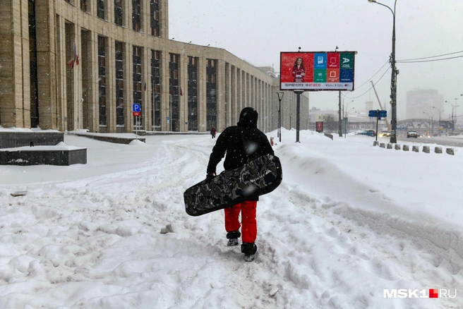 На Москву надвигается балканский циклон «Фрэнсис», который принесет аномальные снегопады | Источник: Артём Устюжанин / MSK1.RU