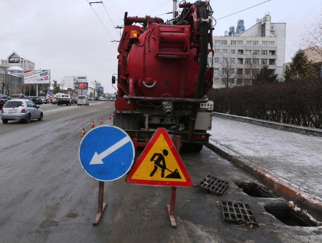 Все ливневки должны открыть до 20 марта | Источник: Мэрия Новосибирска