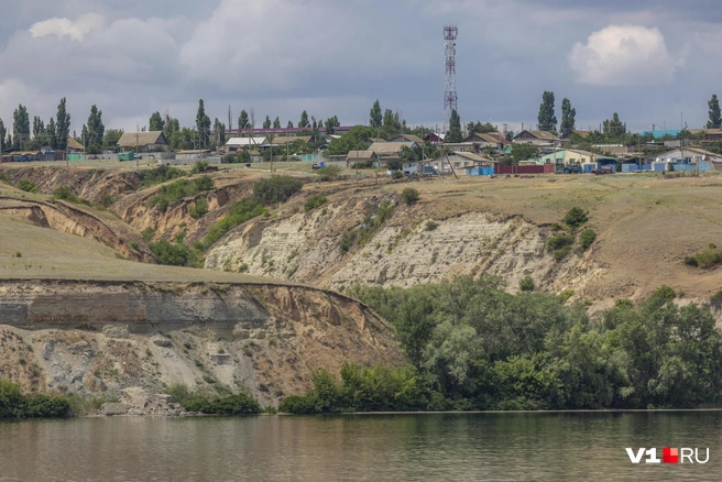 Вид на село Горная Пролейка Дубовского района | Источник: Константин Завриков / V1.RU