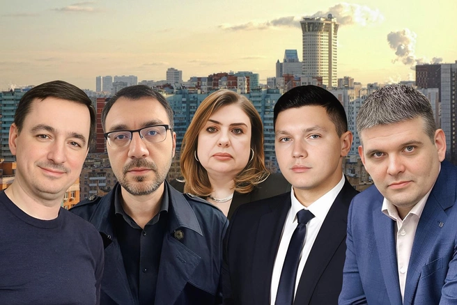 Большая часть управленцев Ломоносовского района приехали в Москву из других городов России | Источник: Rem Sapozhnikov / moscow-photos.com; lomonosovsky.mos.ru; соцсети; Евгения Бикунова / Городские медиа