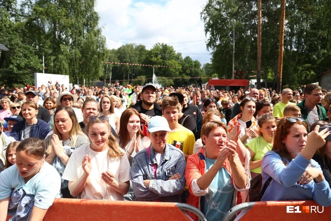 В парке Маяковского на выходных снова будет многолюдно | Источник: Владислав Лоншаков / E1.RU