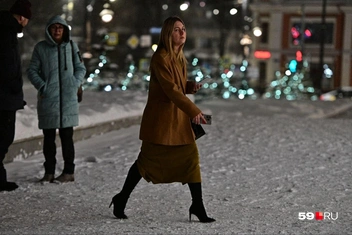 Летящей походкой&nbsp;— на концерт | Источник: Василина Любимова / 59.RU