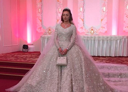 Elie Saab создал свадебный наряд за 27 млн руб. для невесты сына Гуцериева