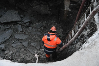 Аварийный ремонт коллектора в Рязани завершат к маю