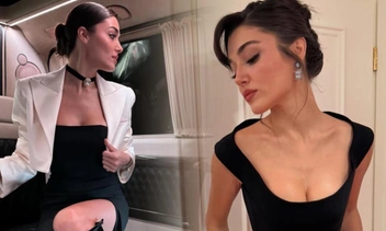 «Мужчины у ее ног»: 15 самых соблазнительных черных платьев главной турецкой красавицы