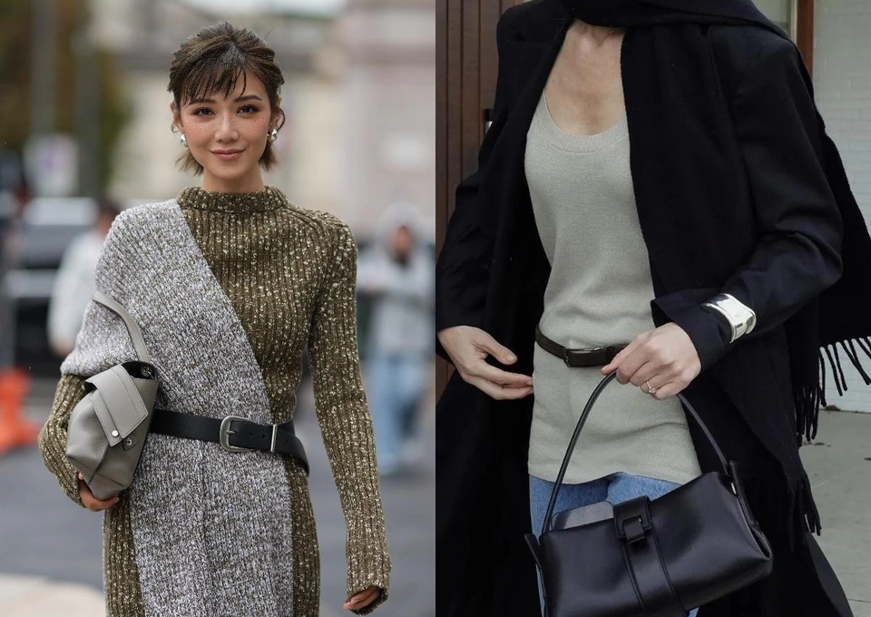 7 новых способов носить ремни: на пальто, три сразу или как богатые итальянки