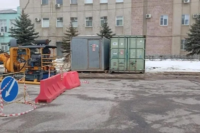 В Воронеже ремонт коллектора начали через три недели после аварии