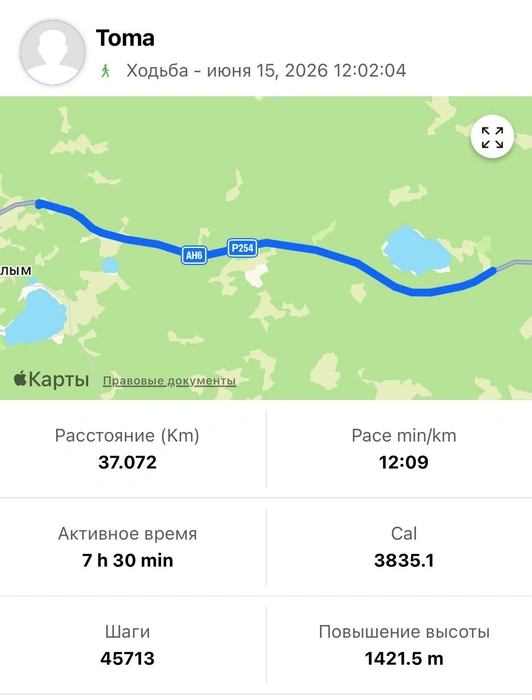 Источник: Пешком через Россию | Москва -> Владивосток / Telegram-канал