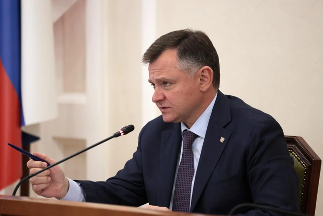 Губернатор Ростовской области Юрий Слюсарь объявил о начале образовательной программы «Герои Дона» | Источник: Пресс-служба губернатора Ростовской области