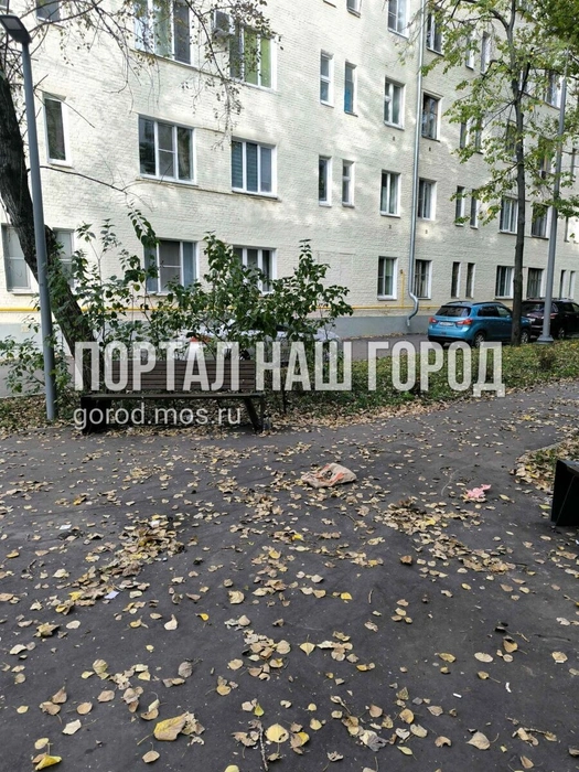 Мусор на улице не убирают | Источник: gorod.mos.ru