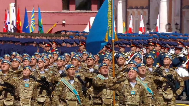 Военнослужащие из Казахстана | Источник: Ruptly