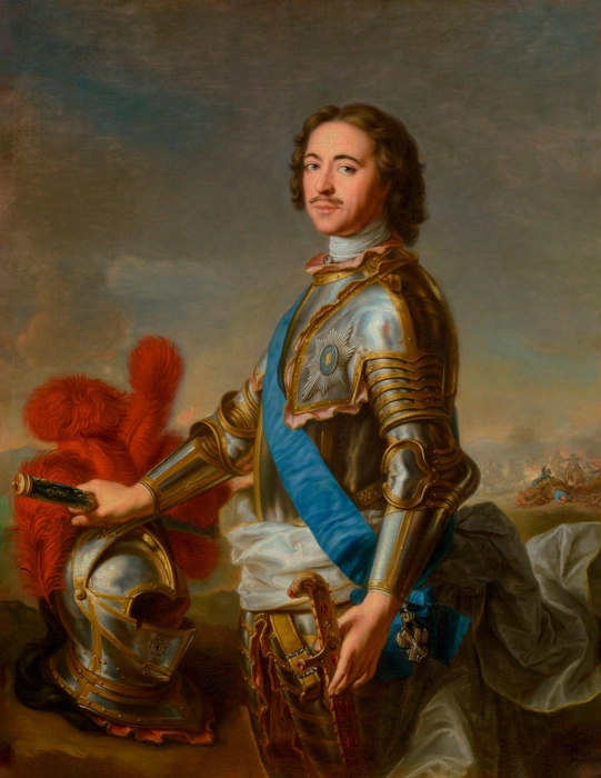 Портрет Петра I кисти Жана-Марка Натье, Государственный Эрмитаж