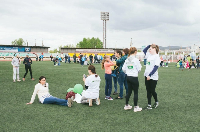 «Зелёный марафон»: читинцы отметили День города 4-километровым забегом | Источник: Анна Горская