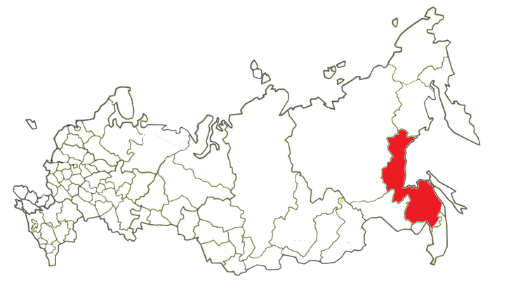 Тест для отличников: какой регион России выделен красным