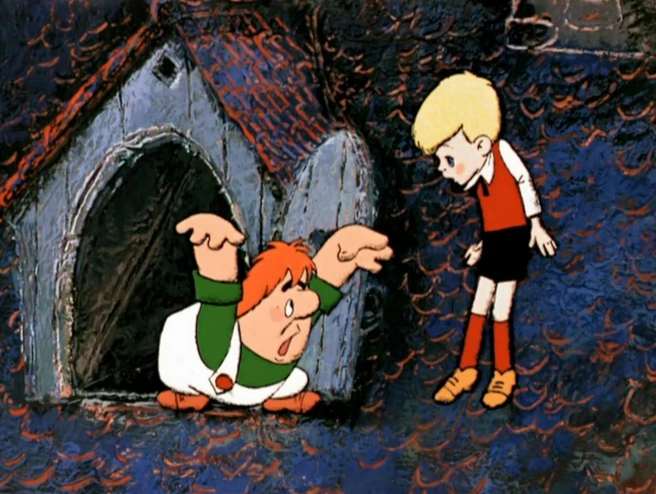 Ностальгический тест про Карлсона. Вы точно смотрели мультфильм — а на 10 вопросов ответите? | Источник: кадр из мультфильма «Малыш и Карлсон» (1968)