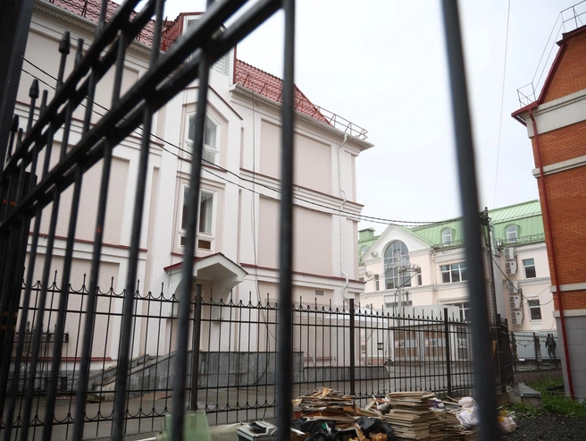 На момент публикации техника на площадке отсутствовала | Источник: Владислав Лоншаков / E1.RU