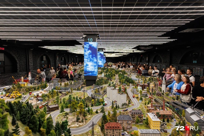 Размах макета поражает | Источник: Ирина Шарова / 72.RU