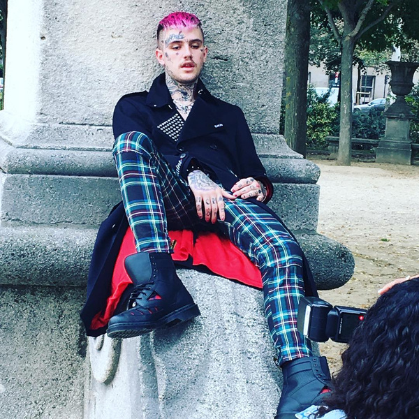 Lil peep в детстве фото