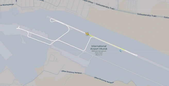 Маршрут самолета Airbus A319 | Источник: FlightRadar24