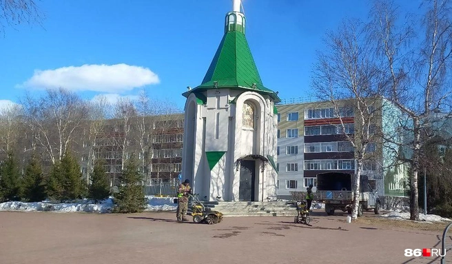 Мемориал Славы в Сургуте привели в порядок одним из первых | Источник: Анастасия Шевякова / 86.RU