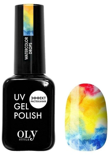 Olystyle Гель-лак Watercolor Drops