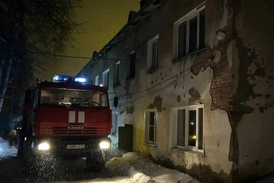 Два человека погибли при пожаре в Калтане