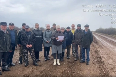 Жители Благовещенского района требуют ремонта трассы