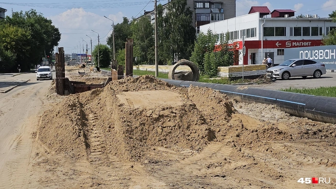 Песок, песок | Источник: Дарья Никитченко / 45.RU