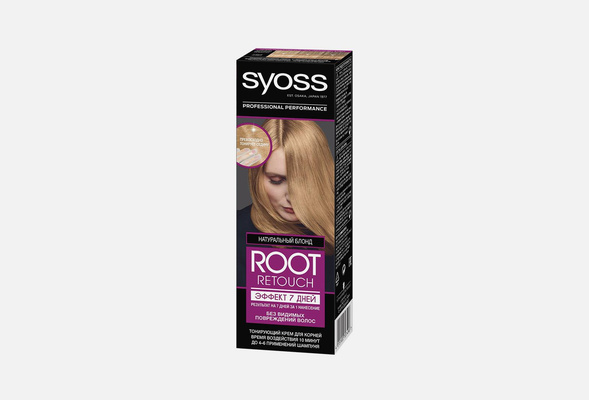 Тонирующий крем для корней волос Syoss 