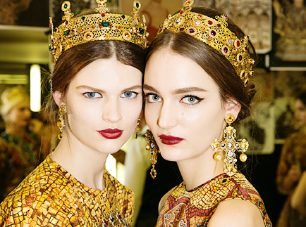 Как создавались золотые мозаики Dolce & Gabbana?
