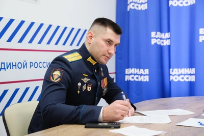 Ветеран СВО Арсен Мутелимов первым участвует в праймериз