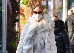 Дженнифер Лопес в Нью-Йорке