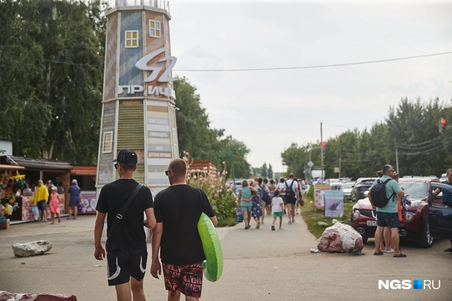 Температура воздуха поднялась выше +34 градусов | Источник: Александр Ощепков / NGS.RU
